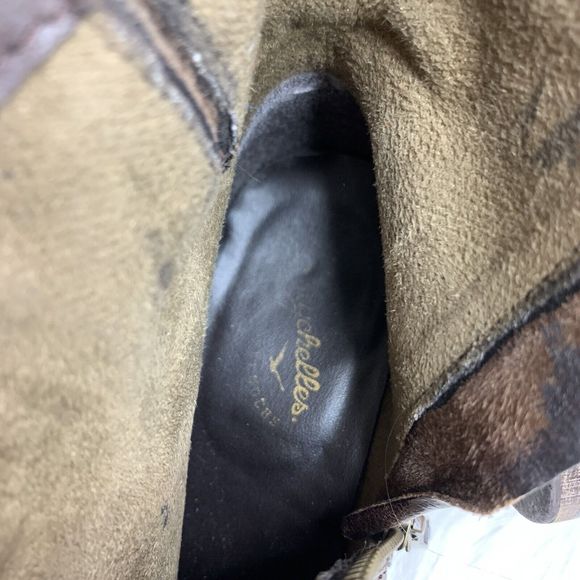 Seychelles Boots Dark Brown Leather Women's Size 6 Buckle Strap Ankles Booties - Picture 10 of 11